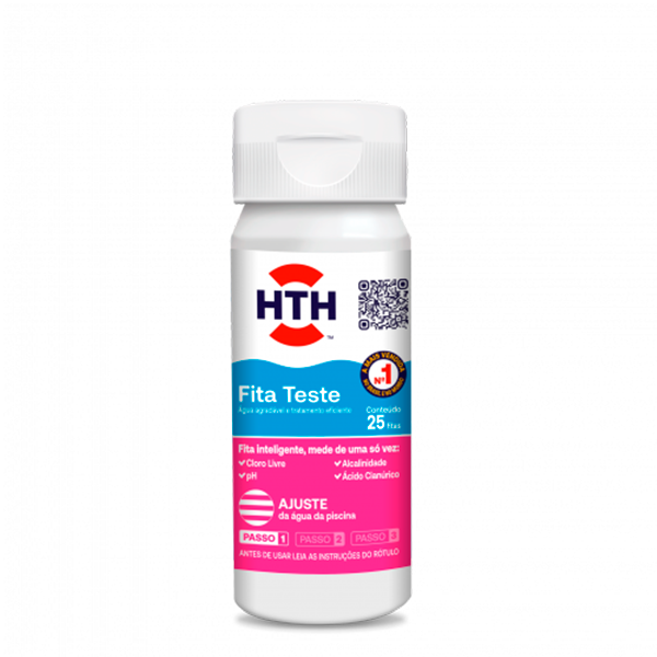 Fita Teste HTH Blister com 25un