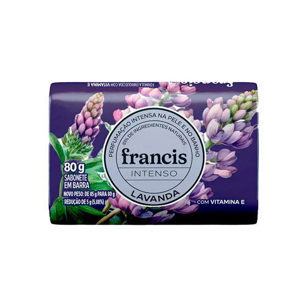 Sabonete Francis Intenso Lavanda 80g