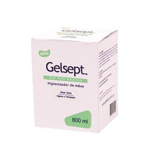 Álcool Gel Antisséptico Multi Sept Refil Trilha MS-P800 800mL