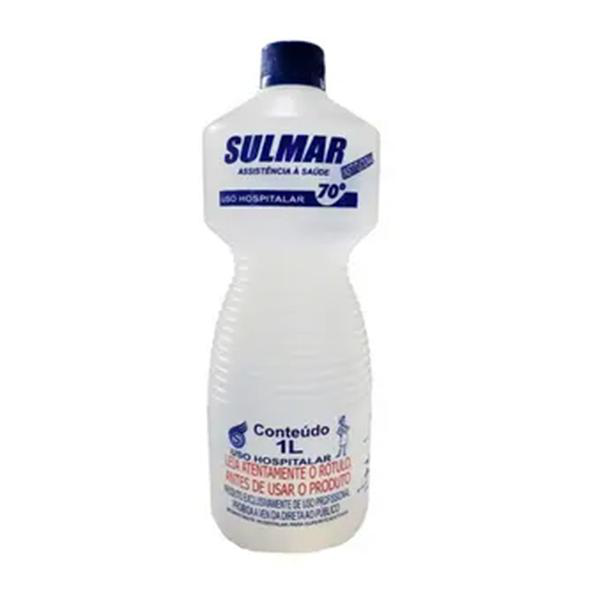 Álcool Líquido 70° INPM Neutro Antisséptico Sulmar 1L