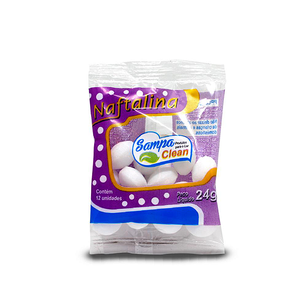 Naftalina Sampa Clean pct c/24g