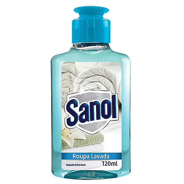 Aromatizador Sanol Roupa Lavada 120ml