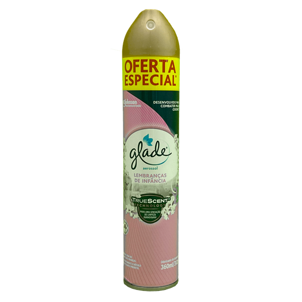 Odorizador Glade Lembranças de Infância Aerosol c/ 360mL