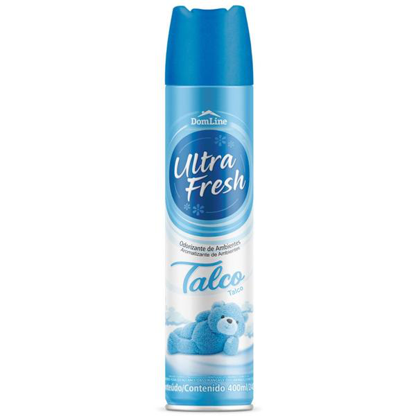 Odorizador Ultra Fresh Talco Aerosol c/ 400mL