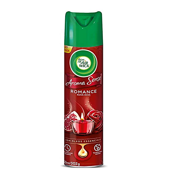 Odorizador Bom Ar Aero Romance 360ml
