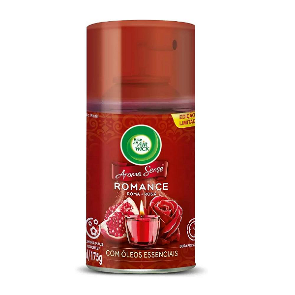 Odorizador Bom Ar Automático Refil Romance 250ml