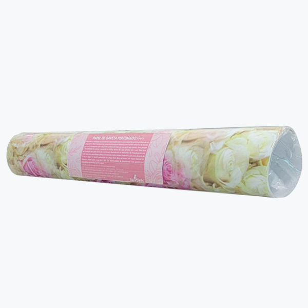 Papel de Gaveta Perfumado Rosas c/3 Folhas