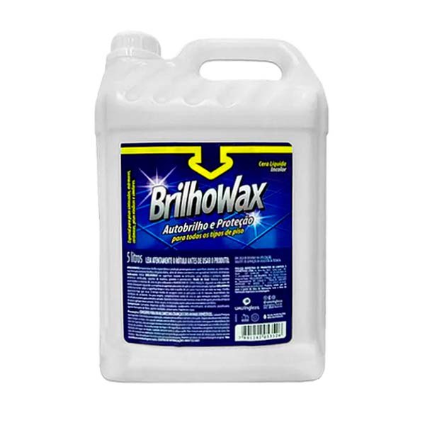 Cera Líquida BrilhoWax Ingleza Incolor 5L