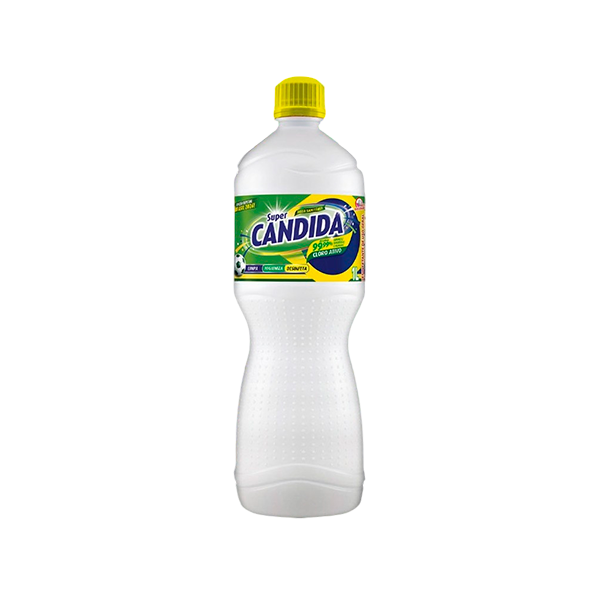 Água Sanitária Super Candida Cloro Ativo 1L