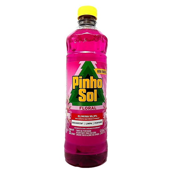Desinfetante Pinho Sol Floral 500mL