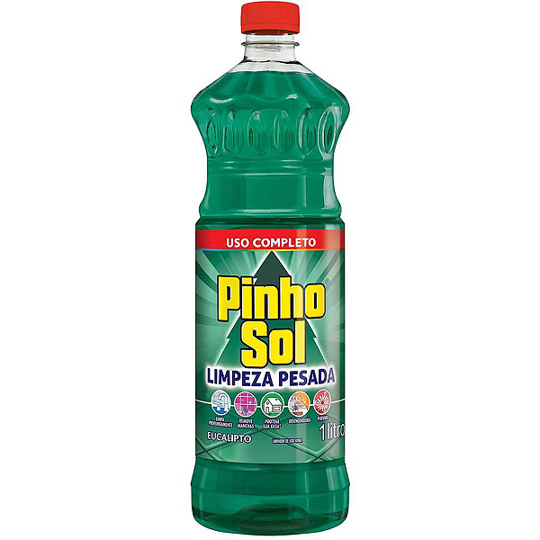 Desinfetante Perfumado Pinho Sol Limpeza Pesada Eucalipto 1L