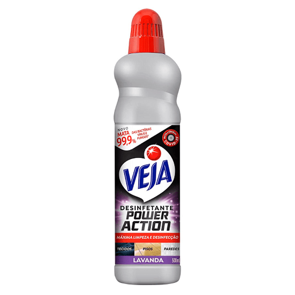 Desinfetante Veja Power Action Lavanda 500ml
