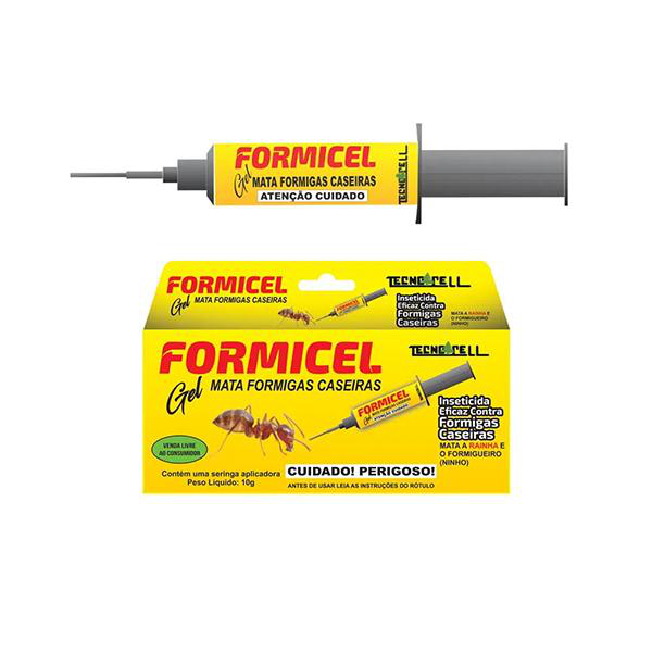 Inseticida em Gel Formicel/Age Formigas c/1 Seringa 10g