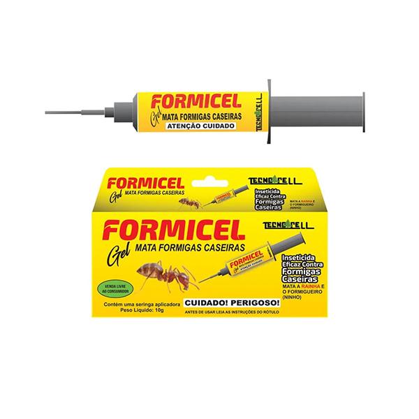 Inseticida em Gel Formicel/Age Formigas c/1 Seringa 10g