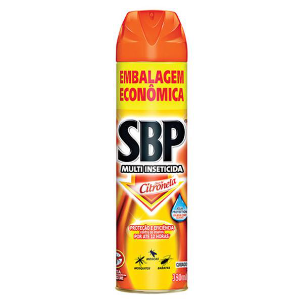 Inseticida Aerosol SBP Multi Citronela c/380ml