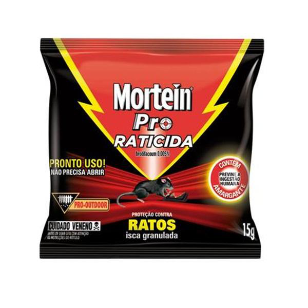 Raticida Mortein Pro Mata Rato c/ 15g