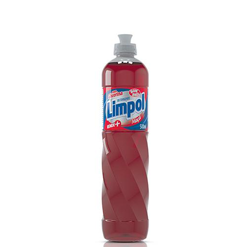 Detergente Líquido Limpol Maçã c/ 500mL