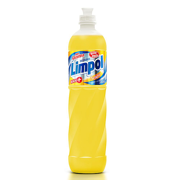 Detergente Líquido Limpol Neutro c/ 500mL