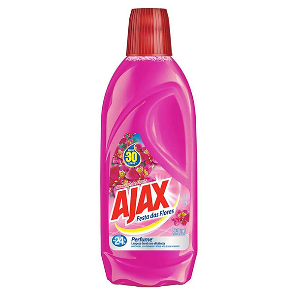 Ajax Festa das Flores Limpeza Geral Bouquet 500ml