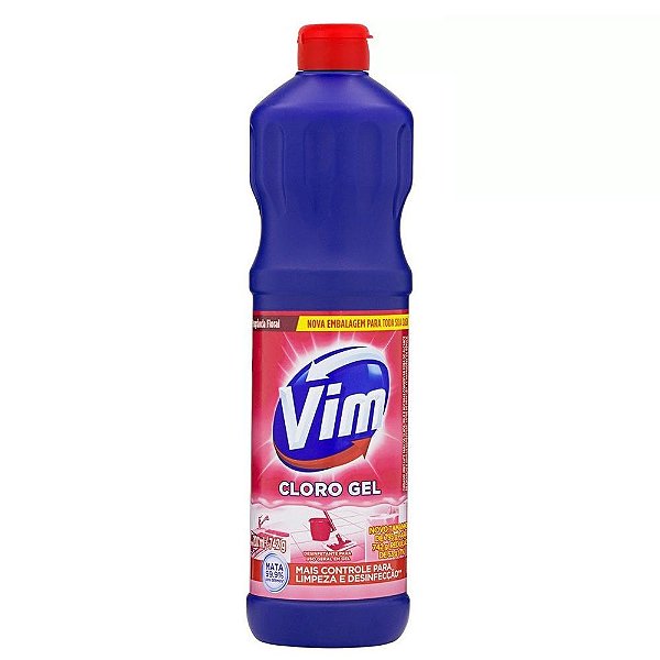 Cloro Gel Vim Floral 700ml