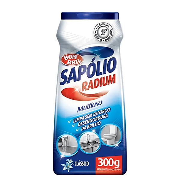 Saponáceo em Pó Sapólio Radium Multi Clássico 300g