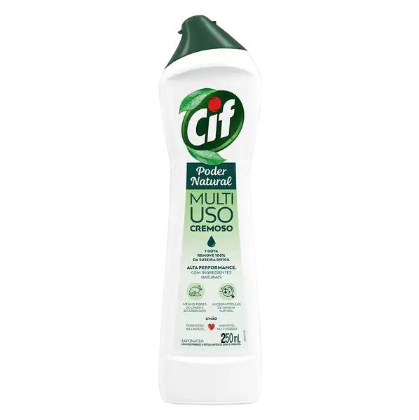 Saponáceo Cremoso Cif Limão c/ 250mL