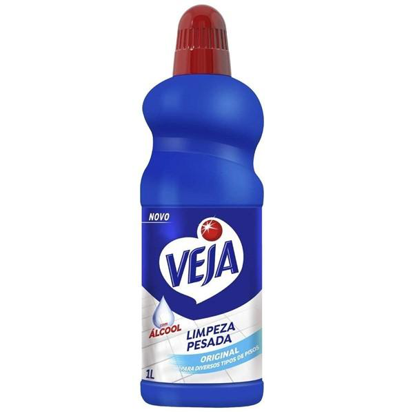 Limpador Veja Limpeza Pesada com Álcool Original 1L