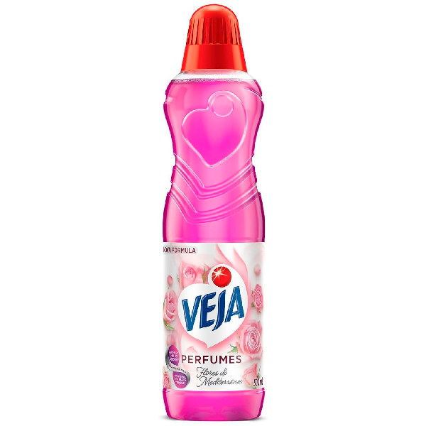 Limpador Veja Perfumes Flores do Mediterrâneo 500ml