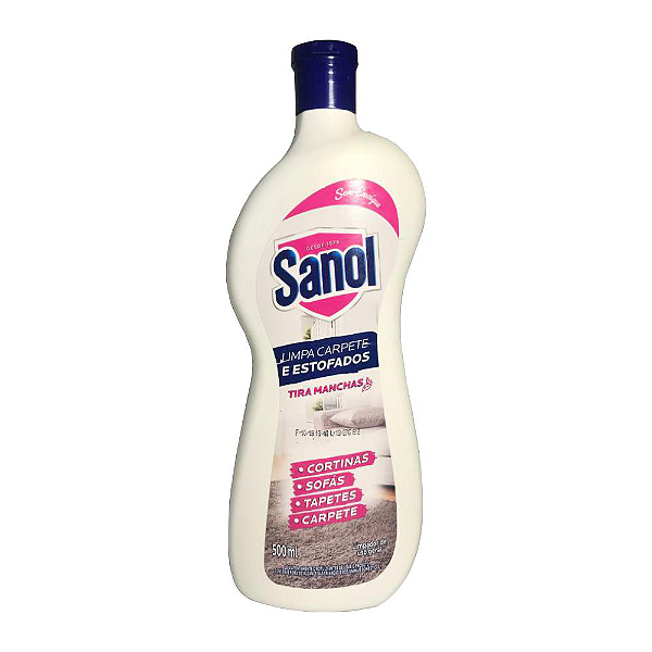 Limpa Estofado e Carpete Sanol 500ml
