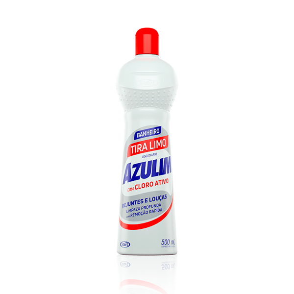 Tira Limo com Cloro Ativo Squeeze Azulim 500ml