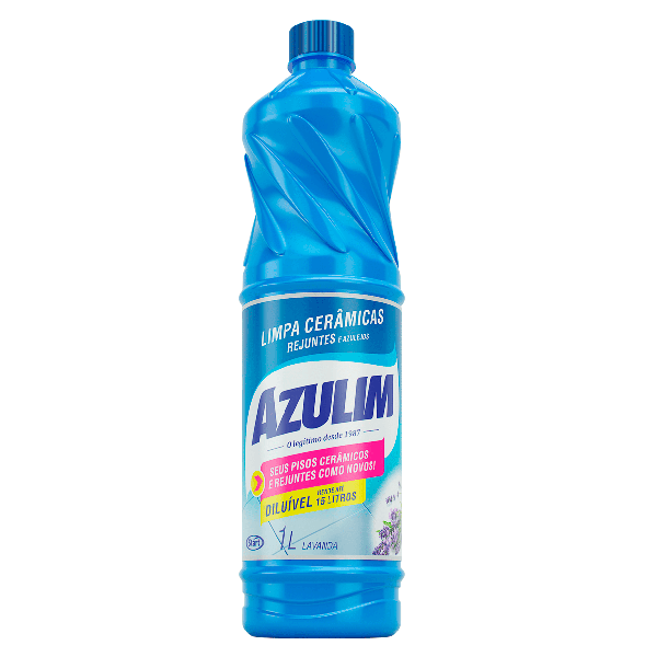 Limpa Cerâmicas, Rejuntes e Azulejos Lavanda Azulim 1L