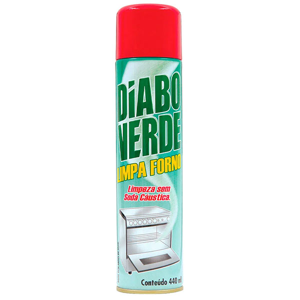 Limpa Forno Diabo Verde Aerosol c/ 440ml