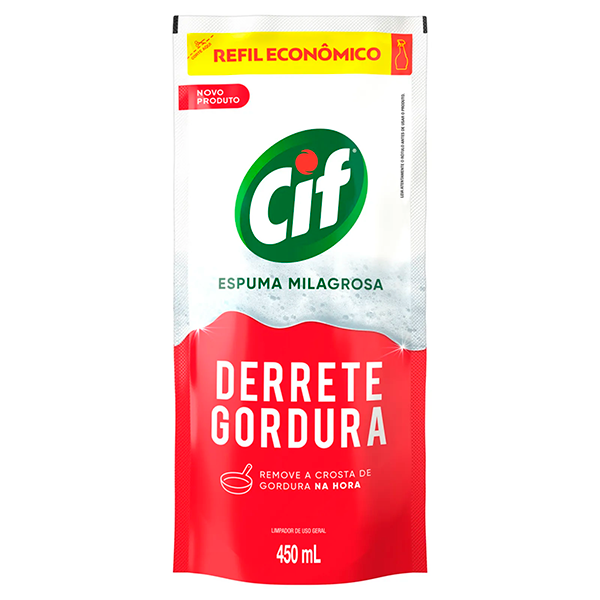 Desincrustante Cif Derrete Gordura Refil c/450ml