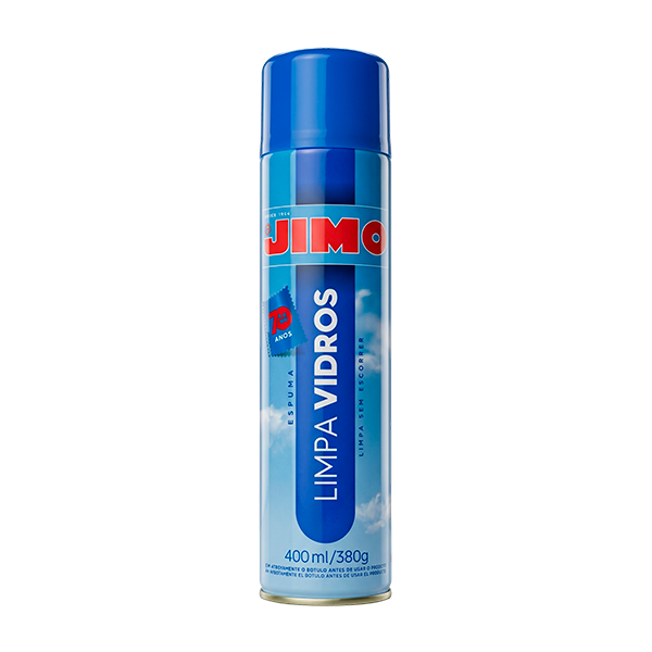 Limpa Vidros Aerossol Jimo 400ml