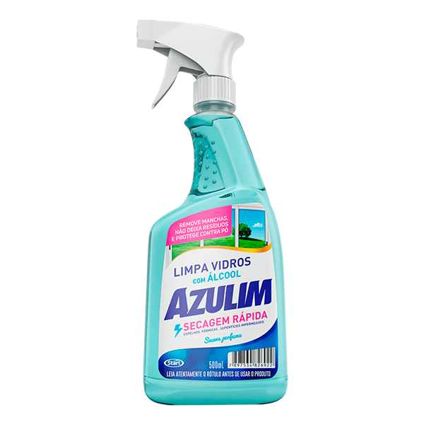 Limpa Vidros Azulim Pulverizador 500ml
