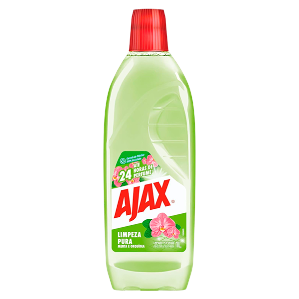 Ajax Fresh Limpeza Pura Menta e Orquídea 1L