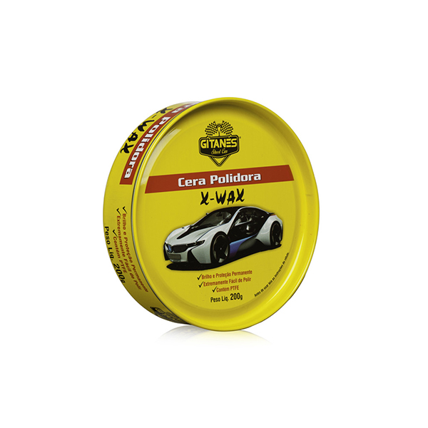 Cera Automotiva X-Wax Gitanes 200g