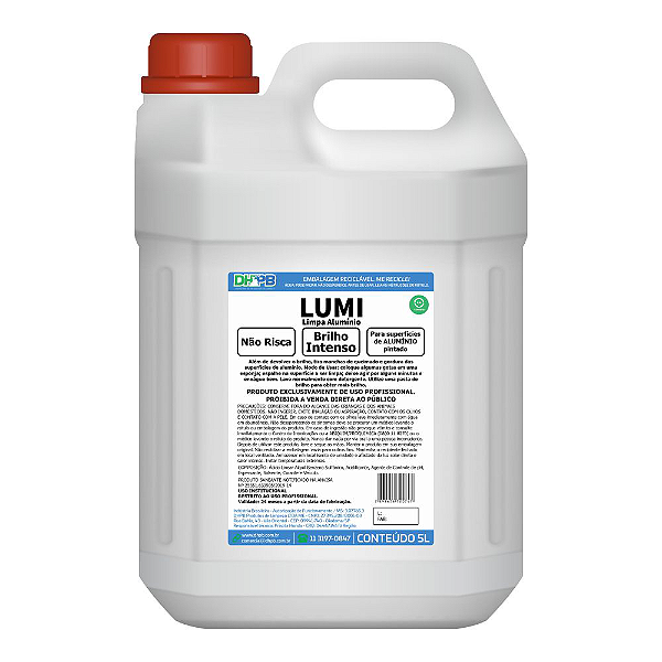 Limpa Alumínio LUMI DHPB 5L