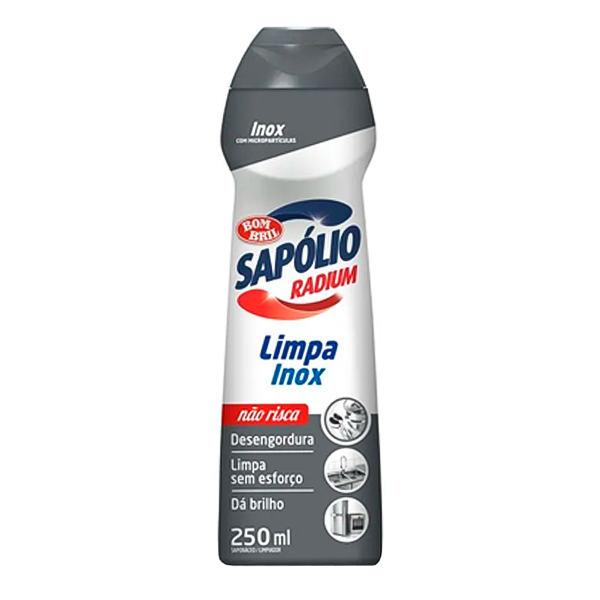 Limpa Inox Sapolio Radium 250ml