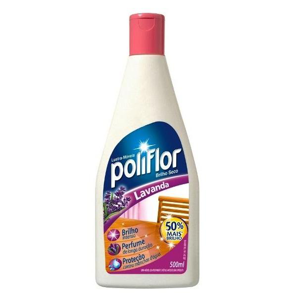Lustra Móveis Poliflor Lavanda 500mL