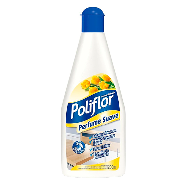 Lustra Móveis Poliflor Perfume Suave 200ml