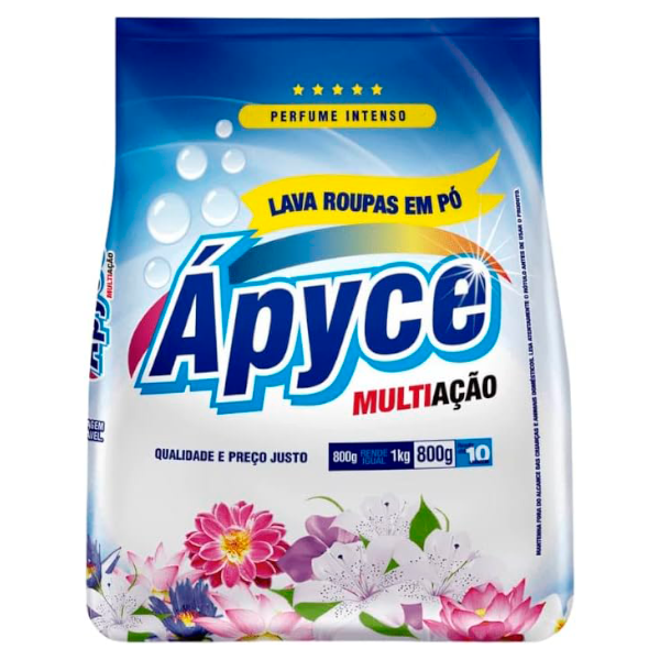 Detergente em Pó Apyce Multiação 800g