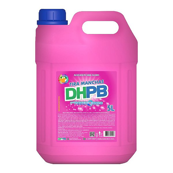 Tira Manchas Sem Cloro Roupas Coloridas DHPB 5L