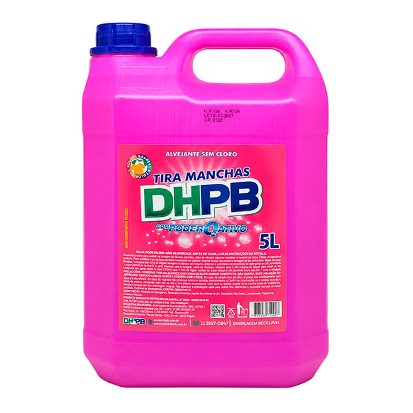 Tira Manchas Sem Cloro Roupas Coloridas DHPB 5L