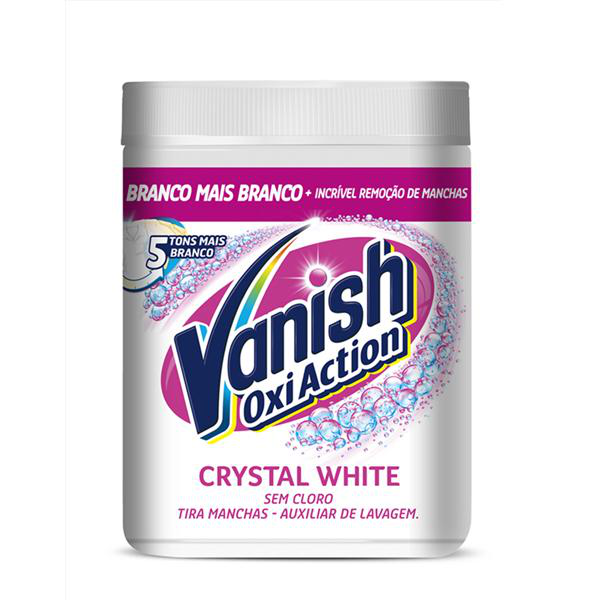 Tira Manchas Pó Vanish Crystal White c/450g