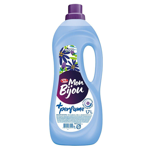 Amaciante Mon Bijou +Perfume Azul 1,7L