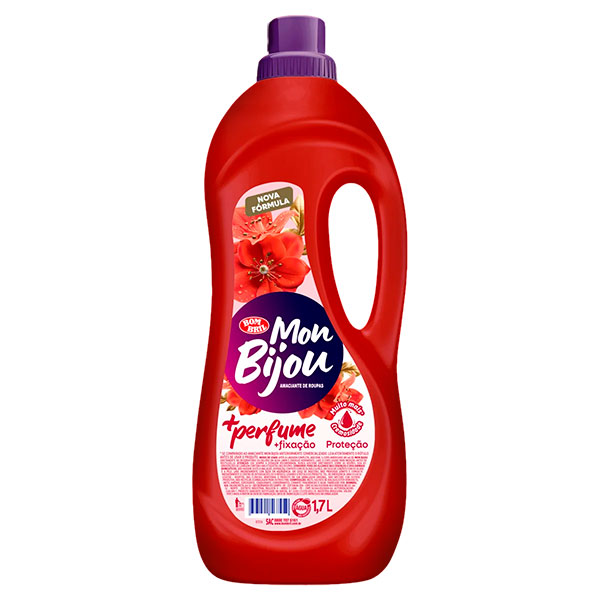 Amaciante Mon Bijou +Proteção Vermelha 1,7L
