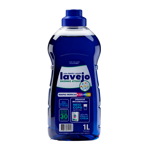 Lava Roupas Líquido com Enzimas Lavejo 1L