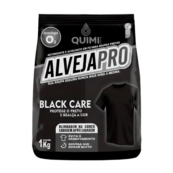 Percarbonato de Sódio Black Care AlvejaPro Quimivida 1kg