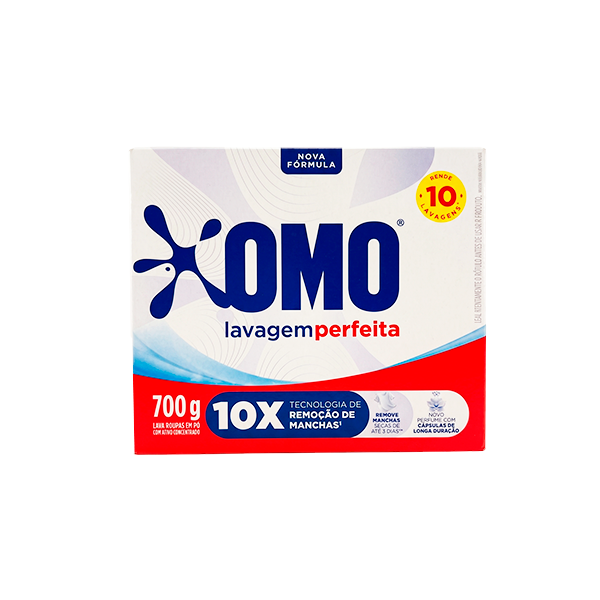 Detergente em Pó OMO Lavagem Perfeita Caixa 700g